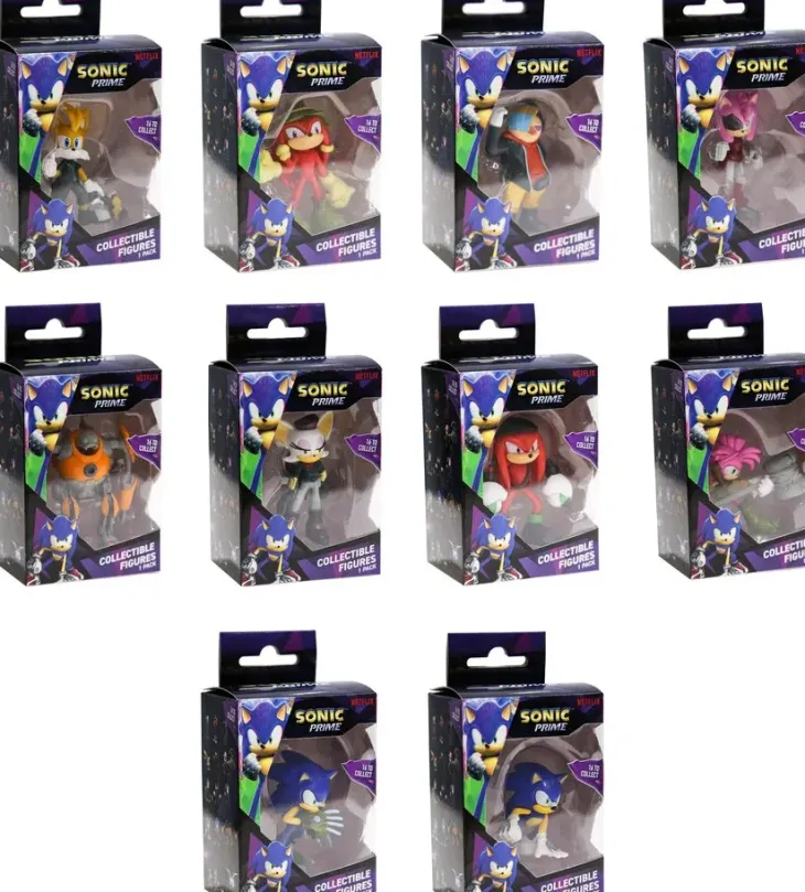 Sonic prime collectible figure 1pac