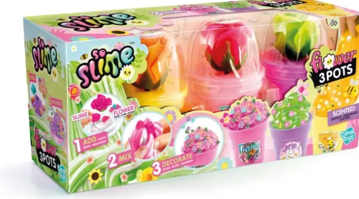 So slime flower 3 pots