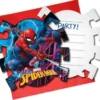 Spiderman kutsukortit 6kpl