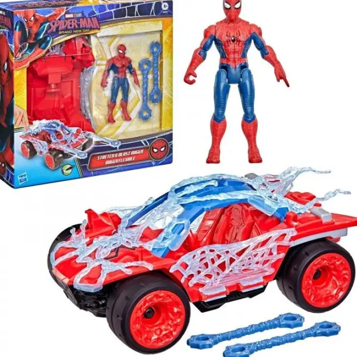Spiderman web blast vehichle