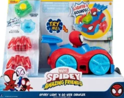 Spidey ajoneuvo äänet ja valot