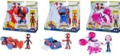 Spidey iron man hahmo ja ajoneuvo