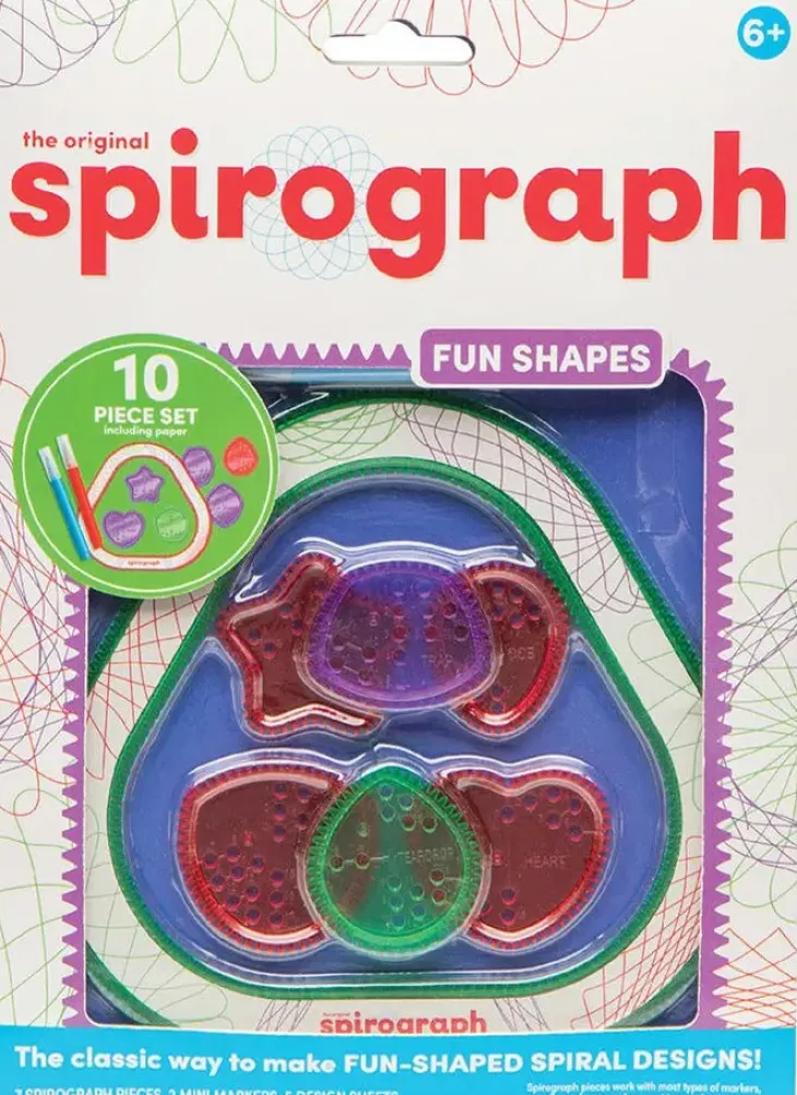 Spirograph fun shapes