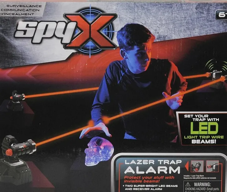 Spy x lazer trap alarm