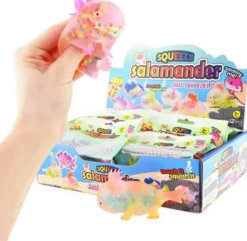 Squeeze axolotl beads 12cm