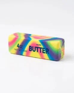 Squeeze butter rainbow