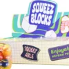 Squeeze cube pom-poms