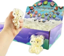 Squeeze pearl bear 7cm