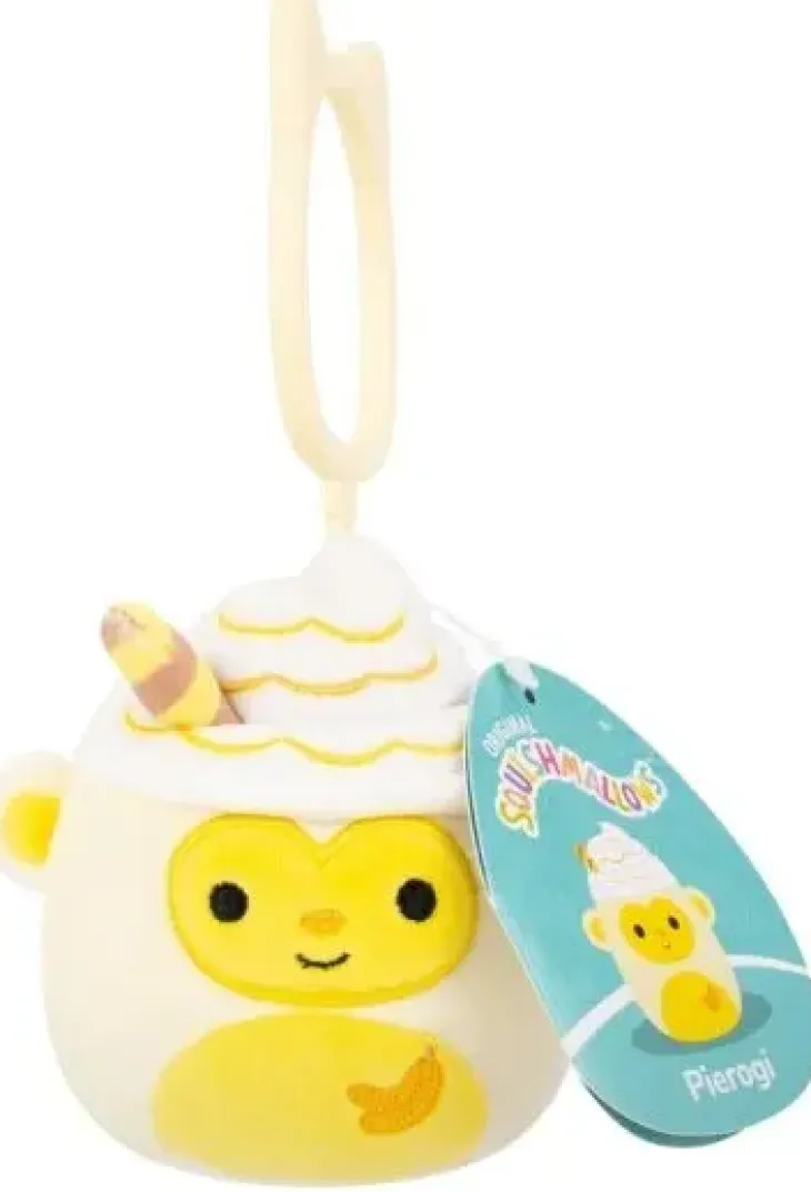 Squishmallows 9 cm clip on pierogi