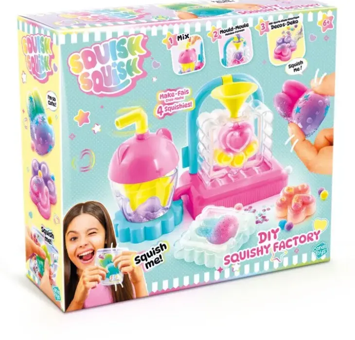 Squish squish diy squishy factory