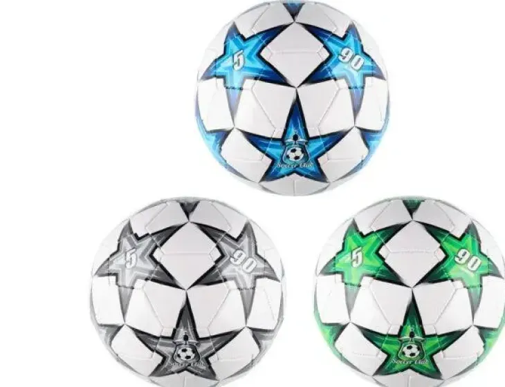 Star jalkapallo harmaa koko 5 tekonahka