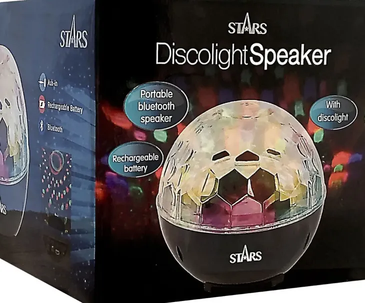 Stars discopallo bluetooth kaiutin