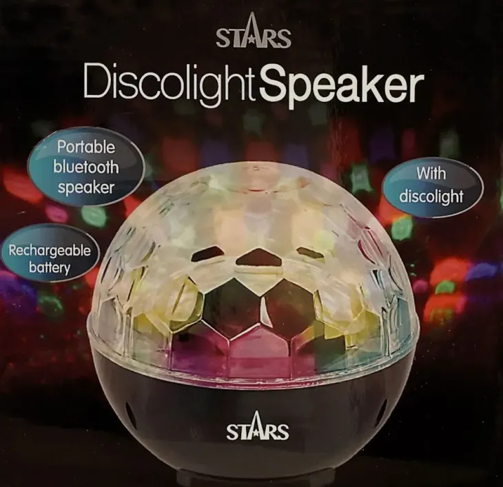 Stars discopallo bluetooth kaiutin