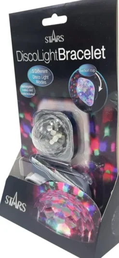 Stars discopalloranneke led-valoilla