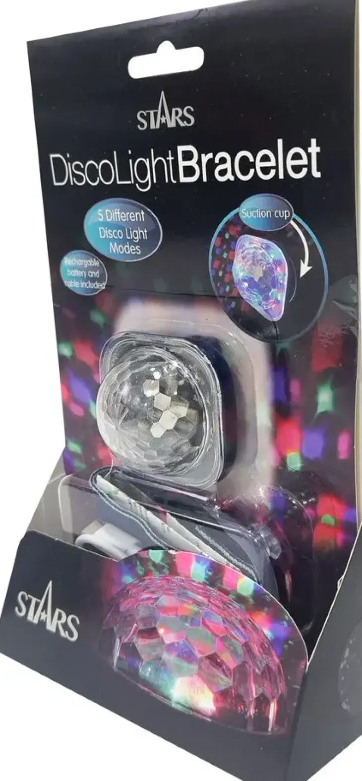 Stars discopalloranneke led-valoilla