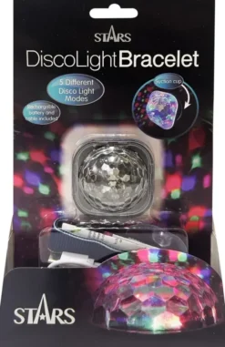 Stars discopalloranneke led-valoilla