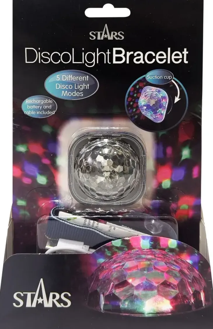 Stars discopalloranneke led-valoilla