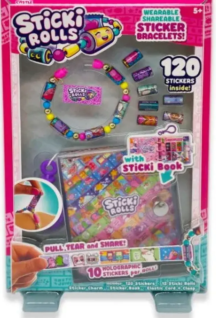 Sticki rolls sticki book
