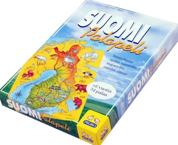 Suomi palapeli 54 palaa