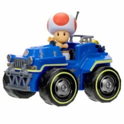 Super mario bros movie toad 6cm ja auto