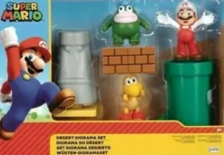 Super mario diorama aavikkolla