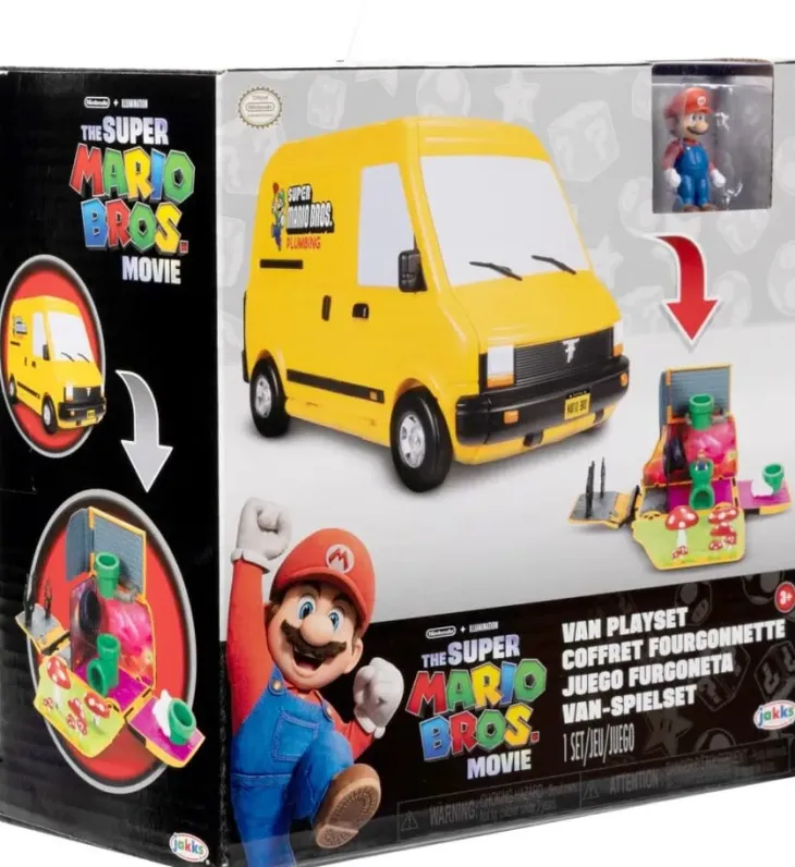 Super mario movie mini world pakettiauto