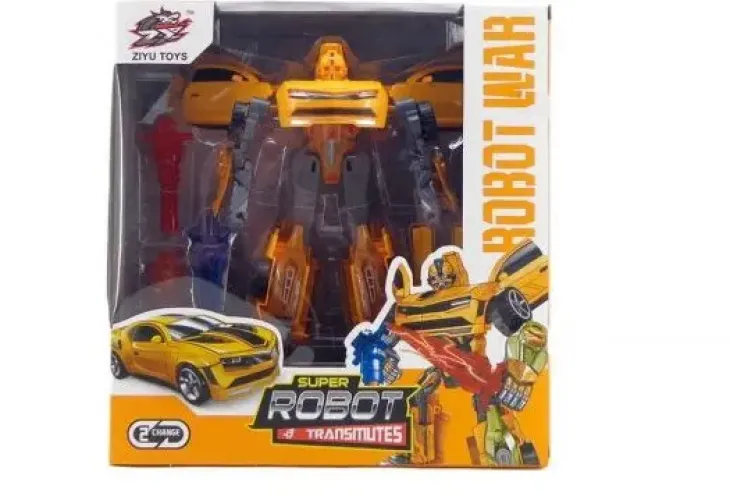 Super robot transformeri keltainen