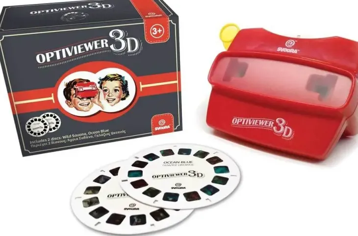 Svoora 3d katselulaite ja kuvakiekot
