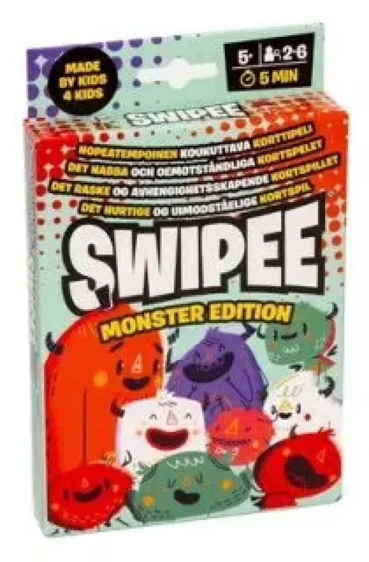 Swipee monster edition korttipeli
