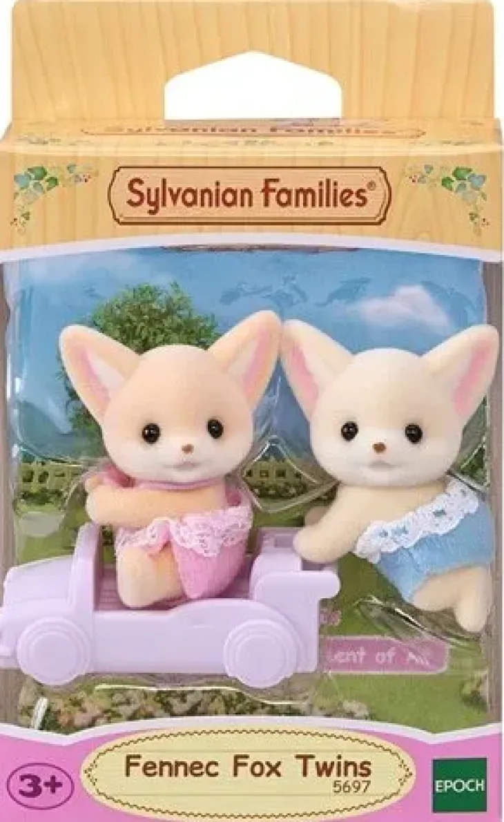 Sylvanian families aavikkokettu kaksoset