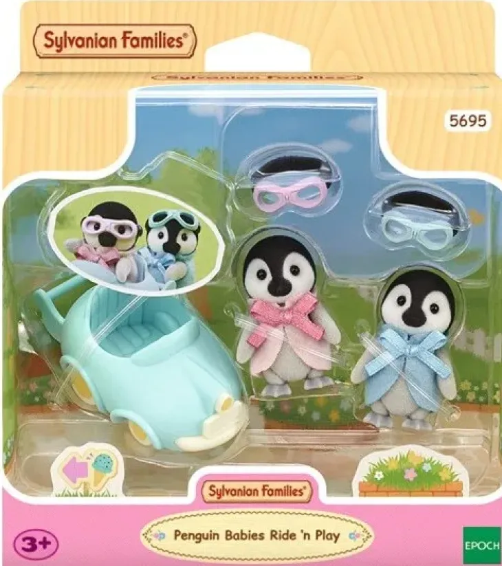 Sylvanian families pingviinivauvat auto