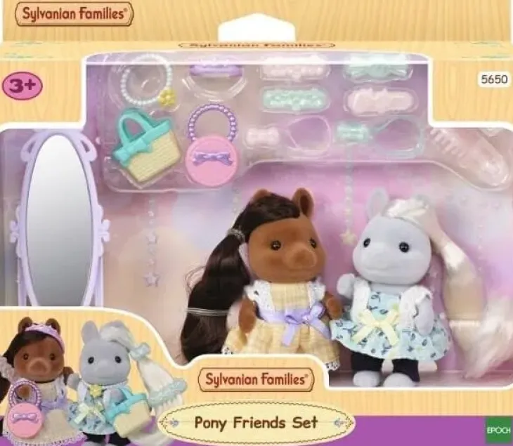 Sylvanian families söpöt poniystävykset