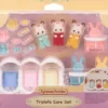 Sylvanian families suklaapupukolmosten hoitosetti