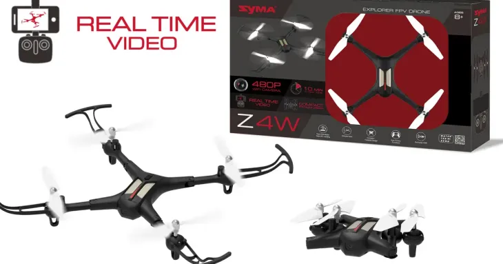 Syma r/c z4w explorer fpv drone gray