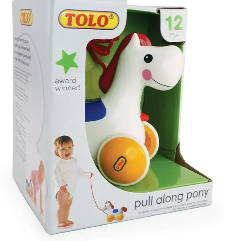 Tolo vedettävä poni