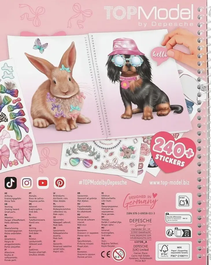 Top model cute animals dress me up