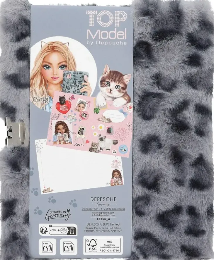 Topmodel päiväkirja pörröinen