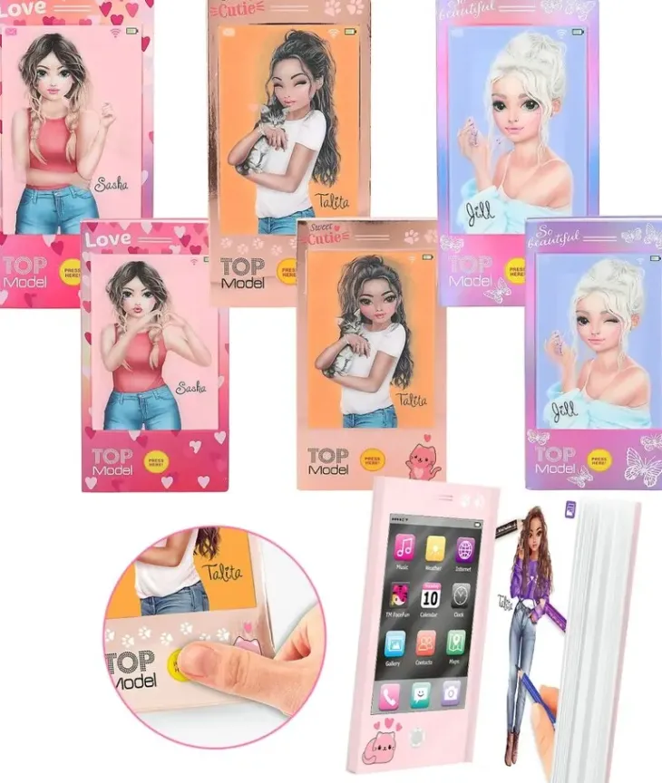 Top model soiva 3d taskuvärityskirja