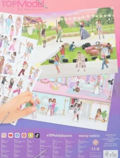 Topmodel stickerworld