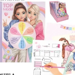 Topmodel värityskirja valolla & äänellä