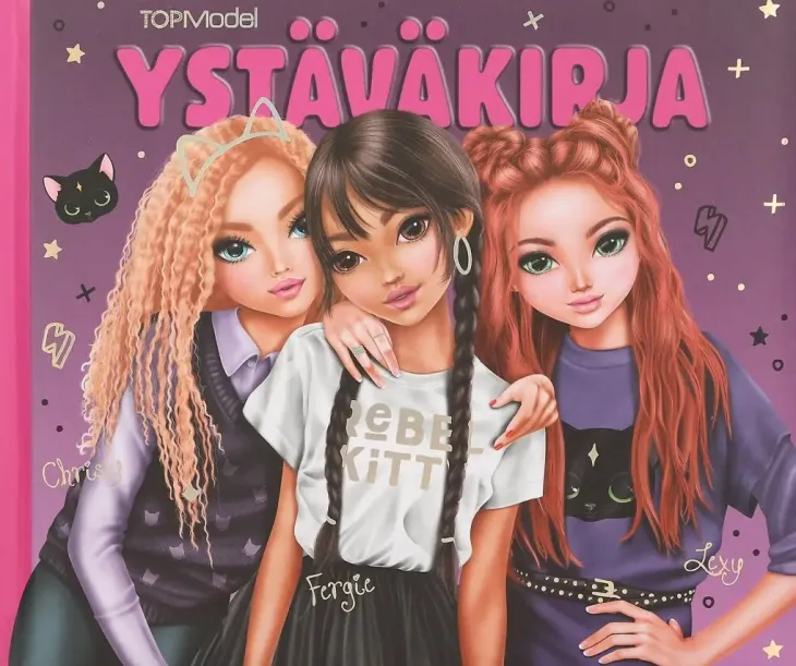 Topmodel ystäväkirja rebel