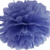 Tummansininen pompom 25cm