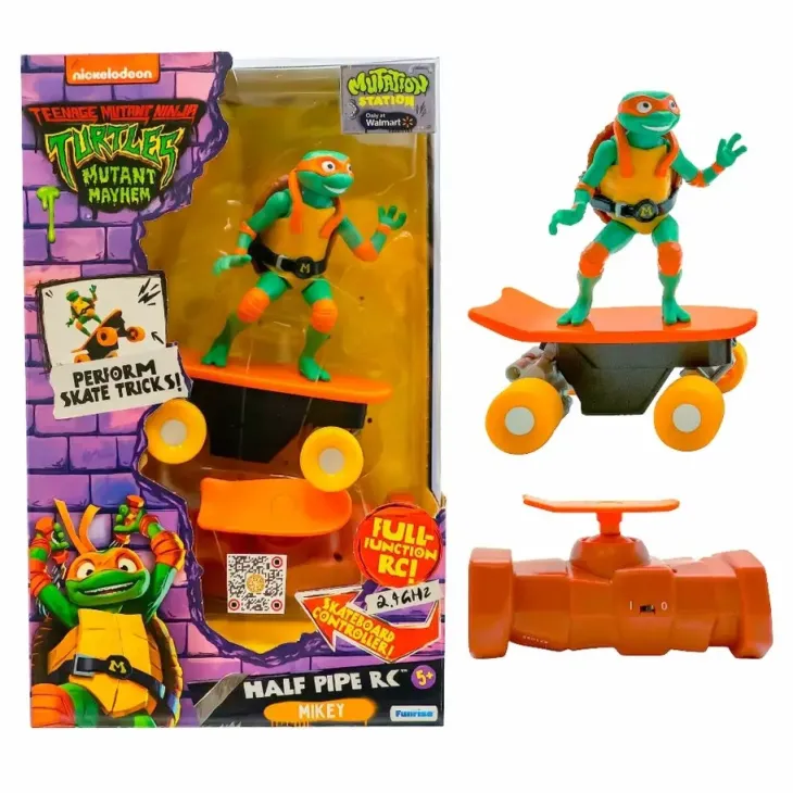 Turtles half pipe rc mikey