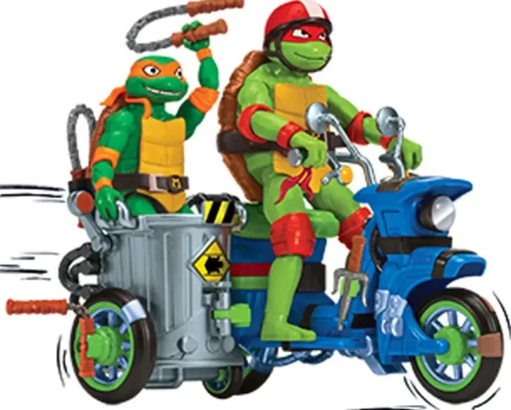 Turtles ninja moottoripyörä raphael