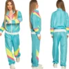 Tuulipuku retro nainen neon uv xl