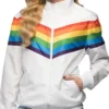 Tuulipuvuntakki vintage rainbow babe s