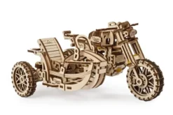 Ugears scrambler ugr-10 with sidecar