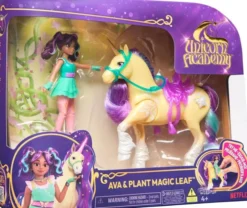 Unicorn academy ava & plant magic leaf