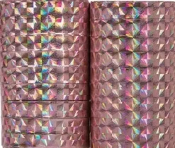 Vaaleanpunainen hologrammi serpentiini