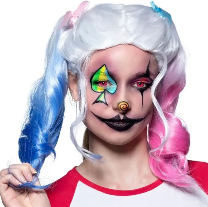 Viikko piilolinssit crazy clown